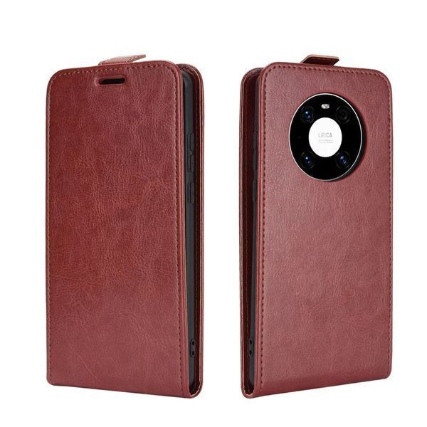 Huawei Mate 40 Pro / P40 Lite E / P30 / Y6p / Вертикален кожен калъф