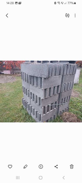 Boltari beton 12×50×25