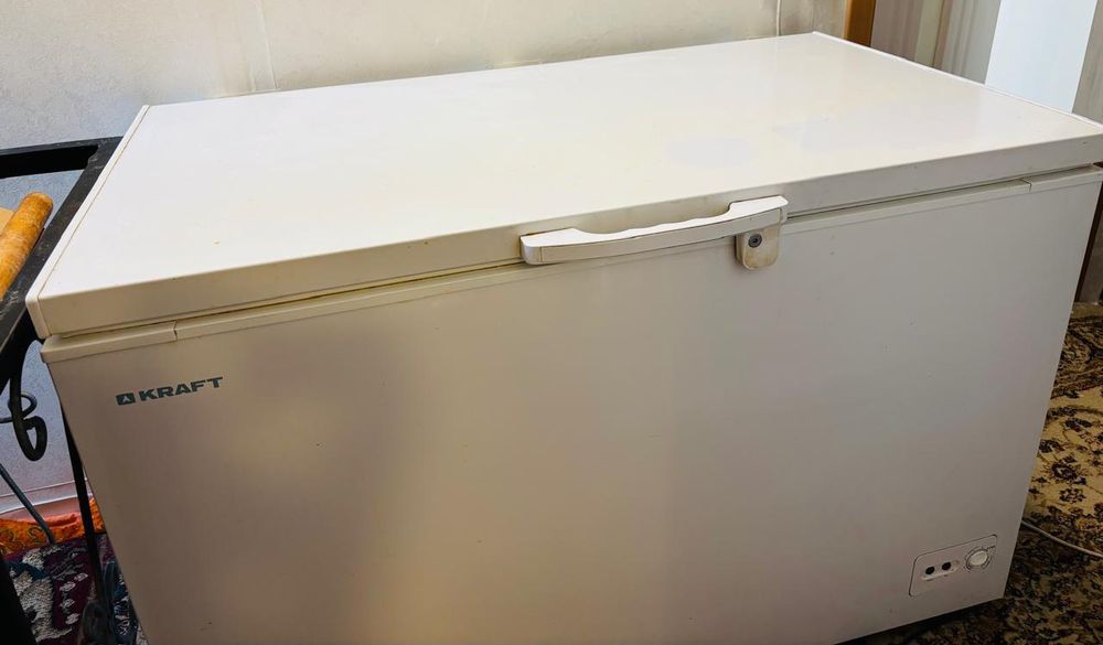 Морозильный ларь Kraft Внутренний объем камеры оставляет 280 литров.