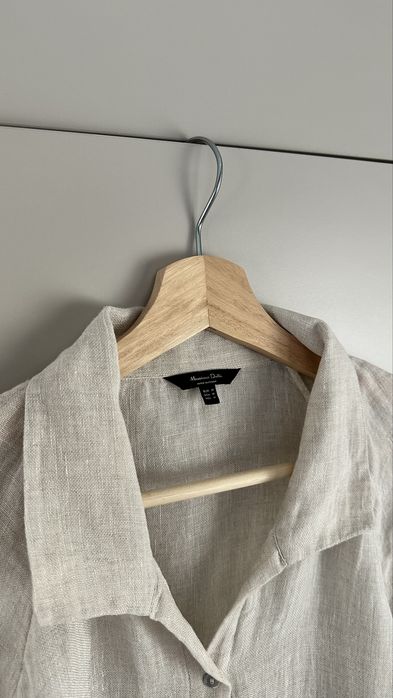 Продается льняная рубашка-туника от Massimo Dutti