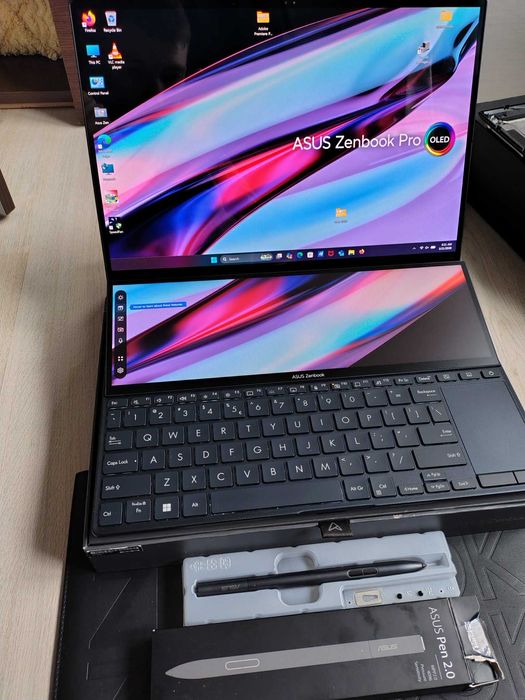 ASUS Zenbook Pro 14 Duo OLED, i7‑12700H, 16GB, 1TB SSD, RTX 3050 Ti