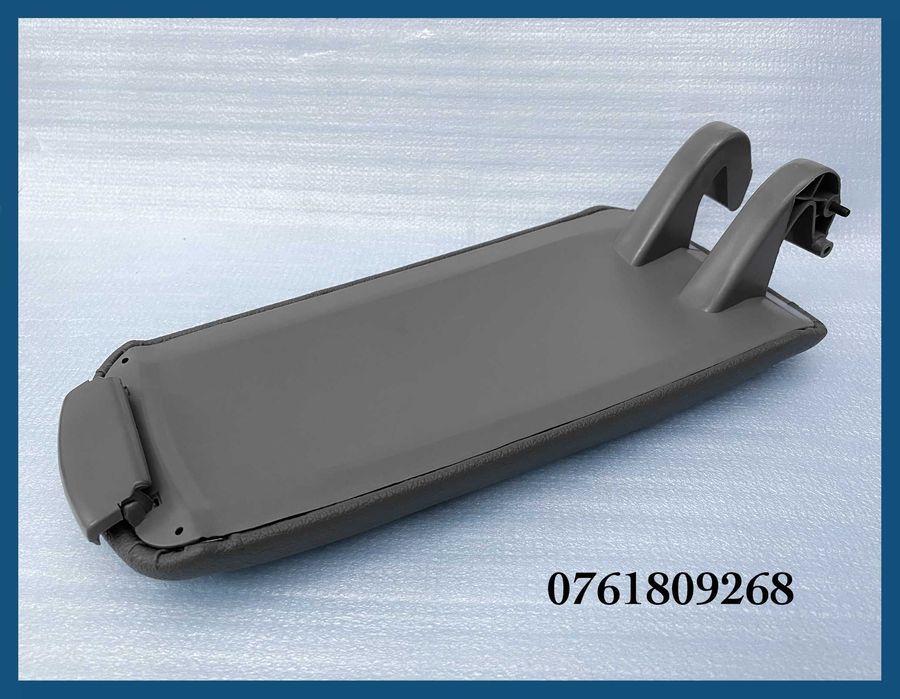 Capac piele cotiera pentru Audi A4 B6 B7 / Seat Exeo - gri