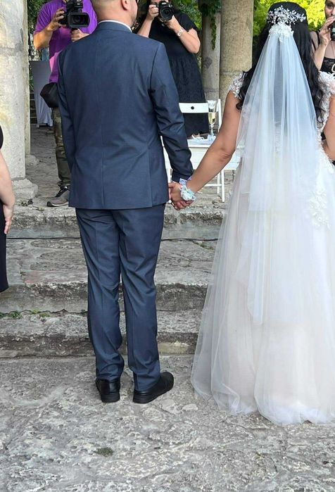 Булчeнска рокля с две поли от Miravision, размер 44 / L