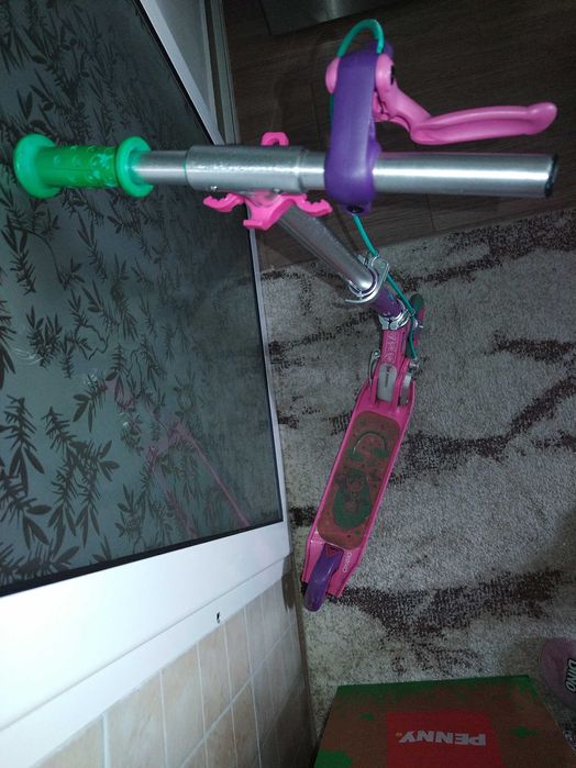 Trotinetă cu frână Play 5 Mov-Roz Copii, Oxelo