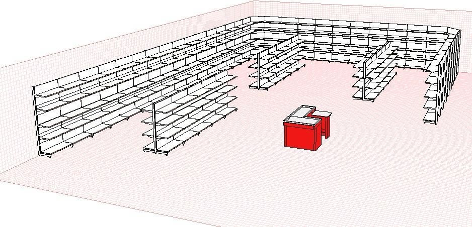 Стелляжи для магазина
