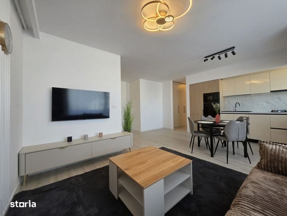 2 camere lux, bloc nou 2026, terasa, centrala proprie – metrou