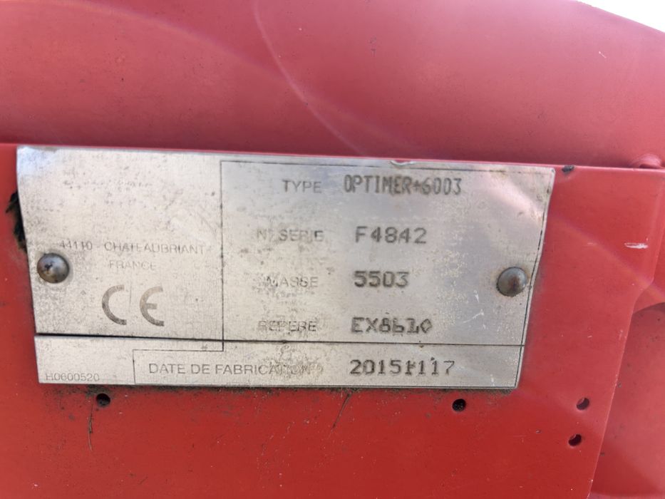 Дискова брана Kuhn optimer 6003