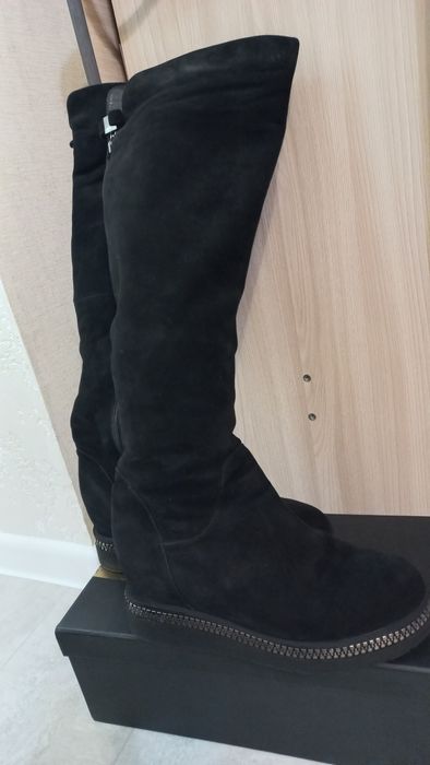 Продам сапоги ботфорды