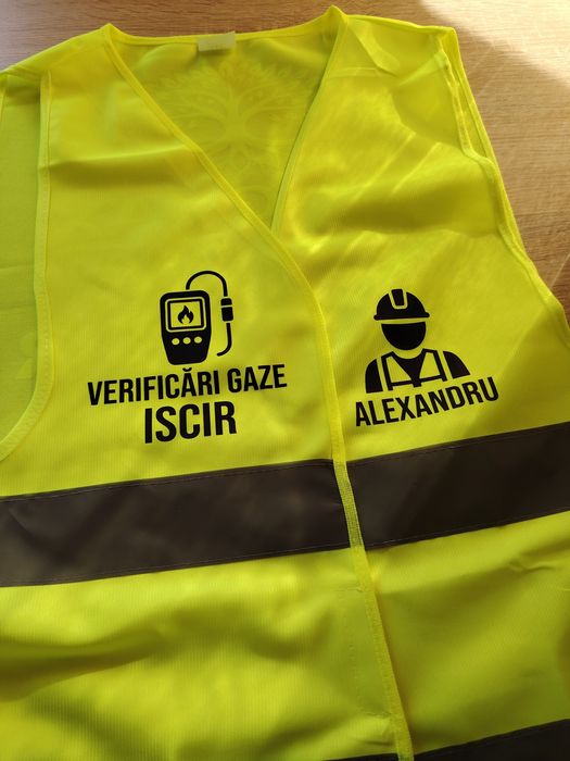 Veste de lucru personalizate / Veste reflectorizante / echipamente lucru personalizate - LA COMANDA
