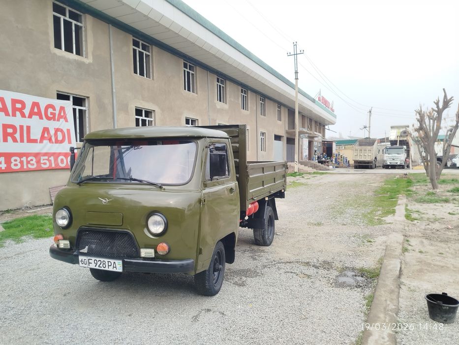 Uaz bartavoy samosval qilingan ishga tayyor