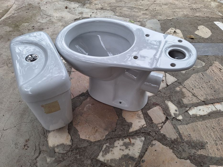 Set vas wc nou stativ, ceramic, cu rezervor