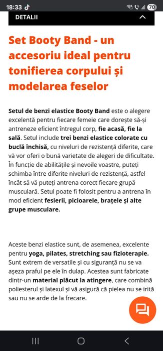 Benzi elastice booty band