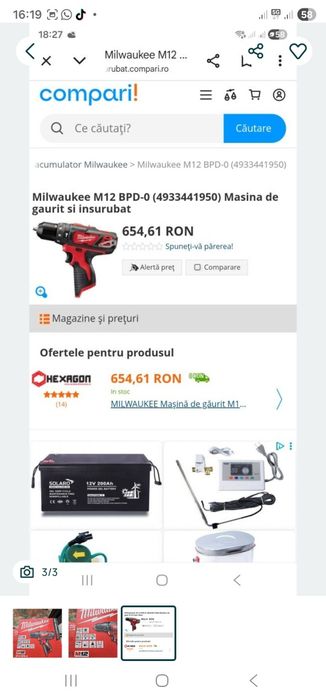 filetanta milwaukee m12BPD-0