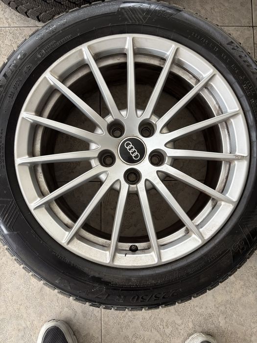 Оригинални джанти на Audi в комплект със зимни гуми