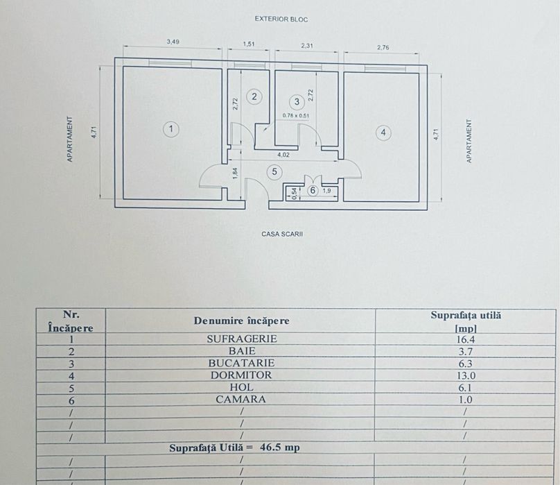 Proprietar - Apartament 2 camere decomandat