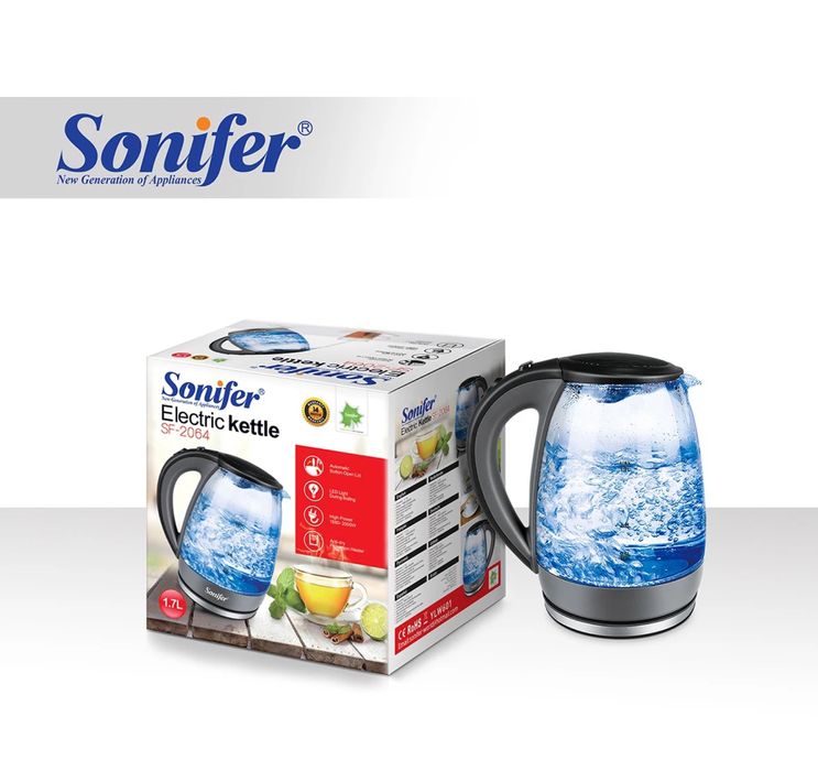 Доставка! Электрический чайник Sonifer SF-2064