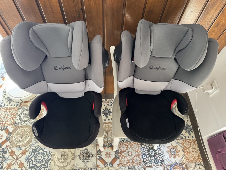 Два броя столчета за кола Cybex Solution M Fix SL, 15-36 кг