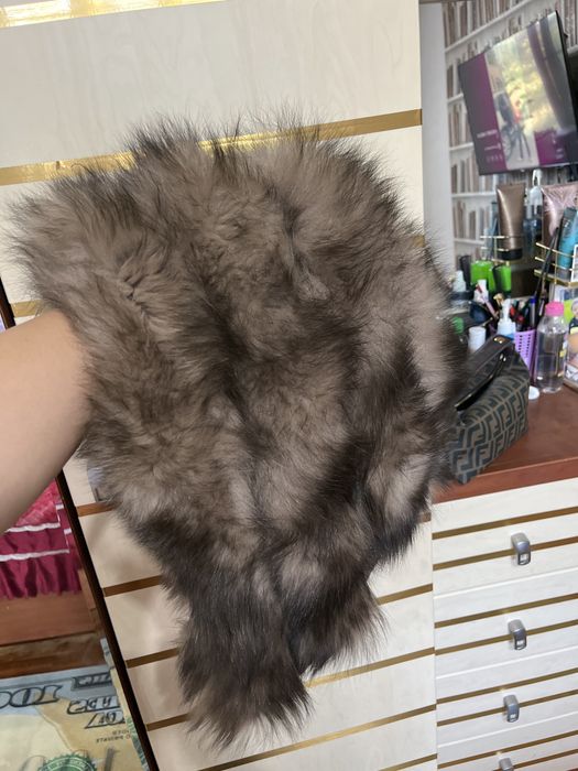 Продам (песец) шубку трансформер размер 46 L