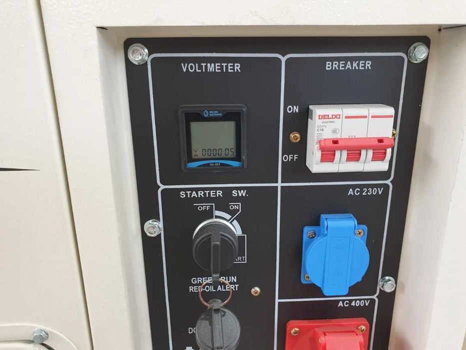 Трифазен Дизелов Генератор 10kW - Обезшумен