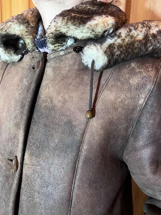 Продаётся натуральная (верх) дубленка 42-44 размера