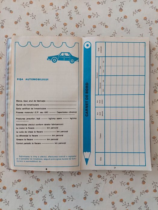 Vand carnet de bord pentru Dacia 1300