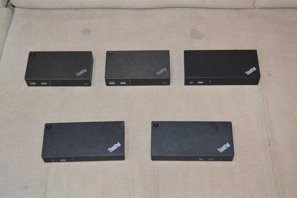 Stații de andocare Docking Lenovo ThinkPad – Modele USB 3.0 40A7, și USB-C 40A9, 40AS, 40AY