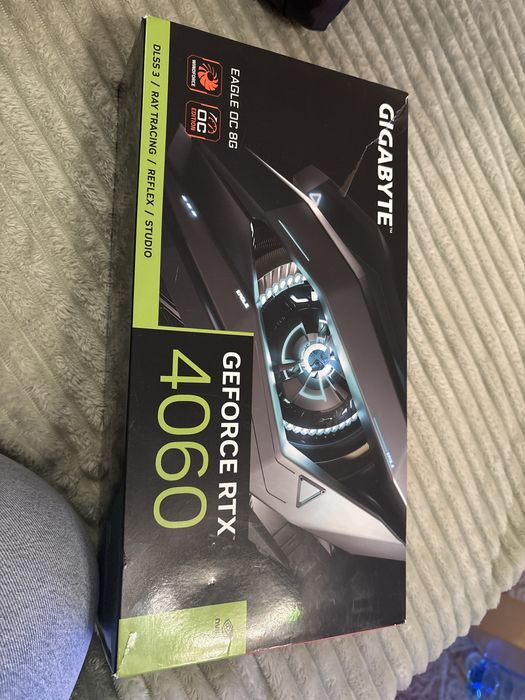 Gigabyte GeForce RTX 4060 Eagle OC 8GB – почти нова!
