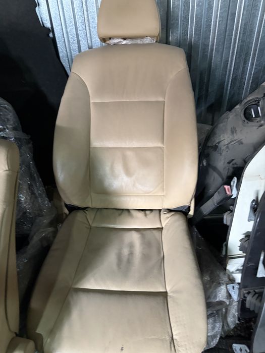 Кожаный салон bmw e60