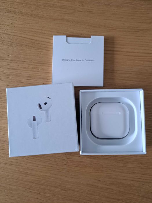 AirPods 4 cu ANC -Noi/Sigilate originale+Verificare Seriale casti