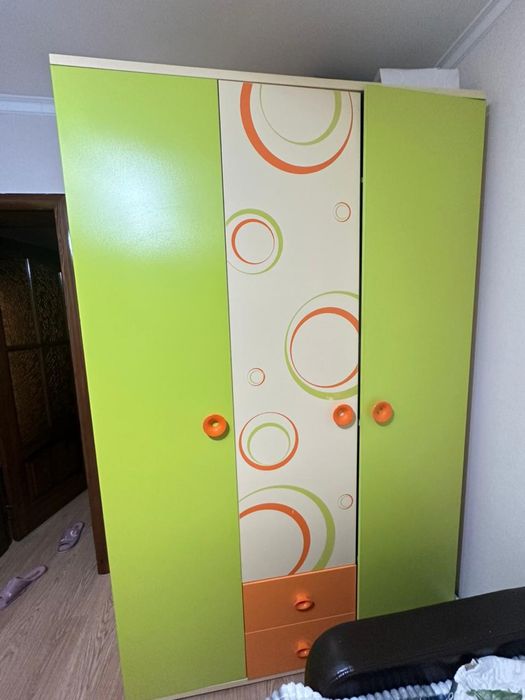 Стол и шкаф «Любимый дом» (детский)