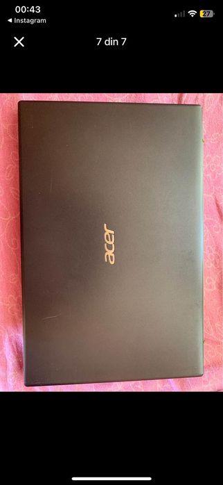 Vând laptop Acer 16 GB RAM cu 512 stocare