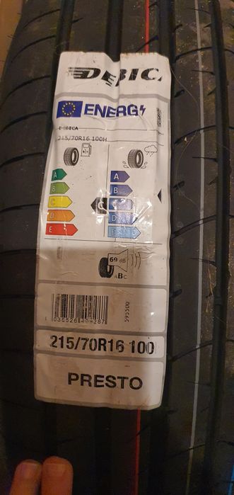 2 броя летни гуми  Debica Presto 215 70 16 нови