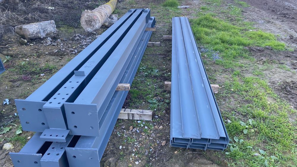 Метално хале-Едноскатно ригелово-216кв