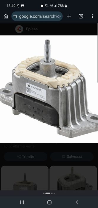 Tampoane motor peugeot 508 2.0 HDI