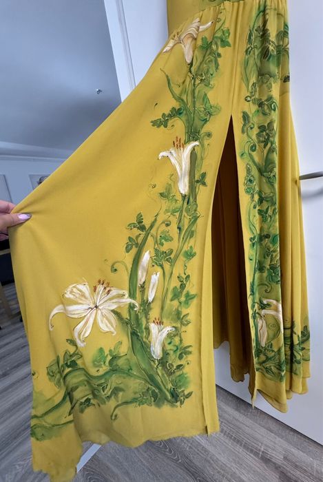 Rochie de Gala/Nasa lunga pictata manual