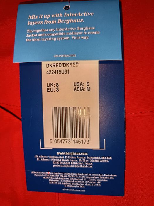 Мъжка ветровка Berghaus Goretex