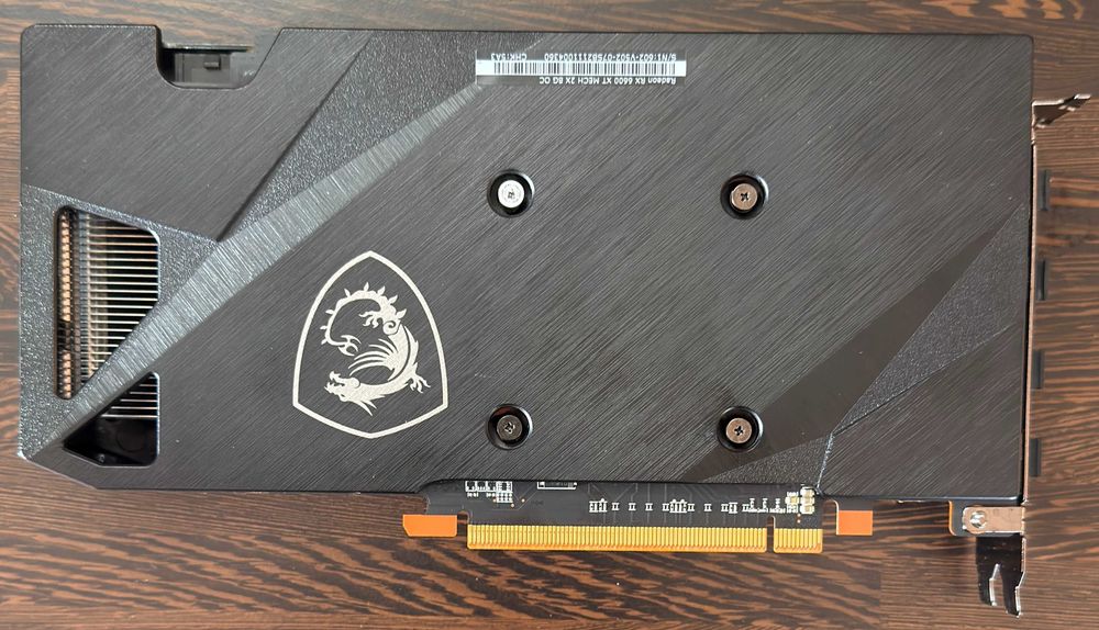 ТОП състояние Видео карта MSI Radeon RX 6600 XT MECH 2X 8G OC GDDR6