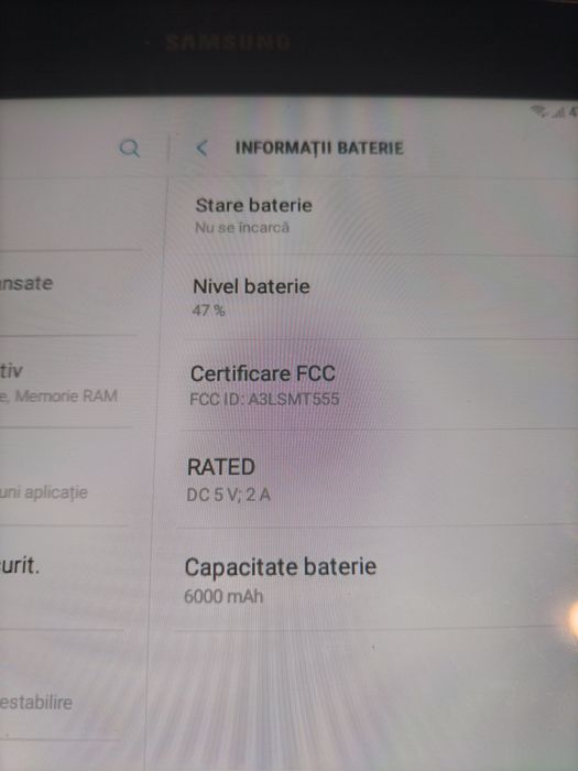 Vând o tableta Samsung a7 inpecabila