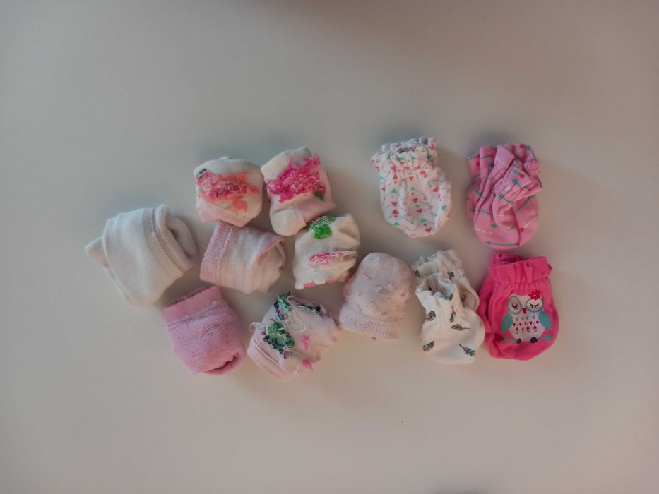 Маркови детски дрешки за бебе момиче 0-3м.