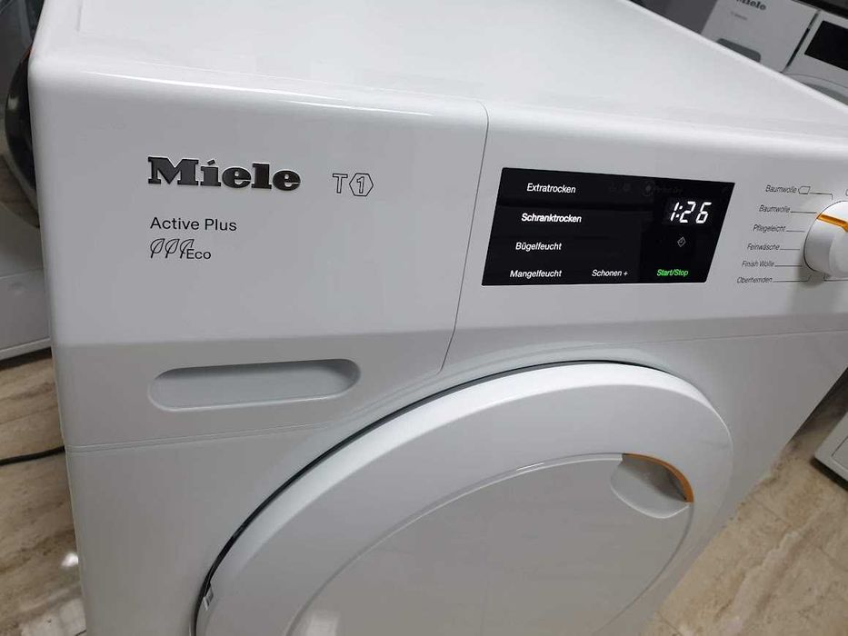 Сушилня Miele T1 - Термопомпа - Подсветка -12м Гаранция Миеле