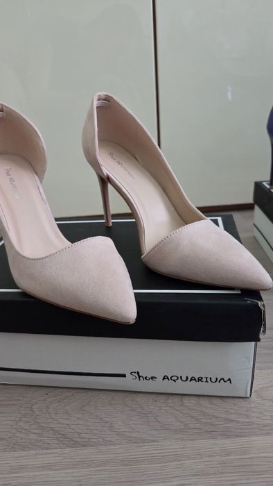 Shoe Aquarium, като нови, нюд обувки 36