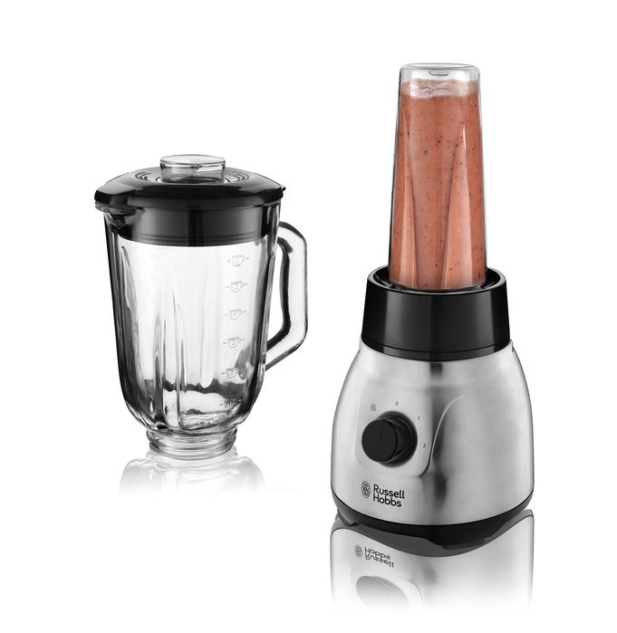 Блендер Russell Hobbs със шейкър 2в1, 1.5 литра, 600 W