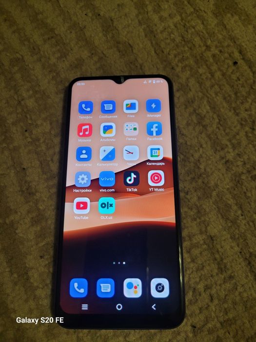 Vivo Y21  4+1/64/гб память