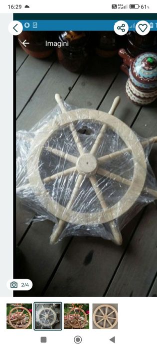 Roata din lemn ...