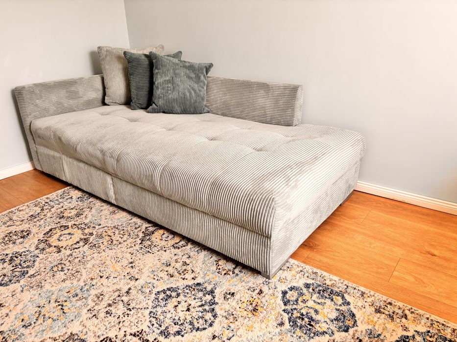 Canapea colț ca noua, material premium