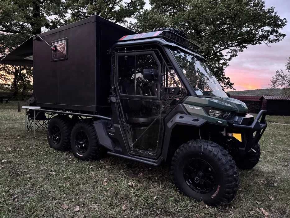Can-Am Traxter 6x6 Adventure – autorulotă fără egal