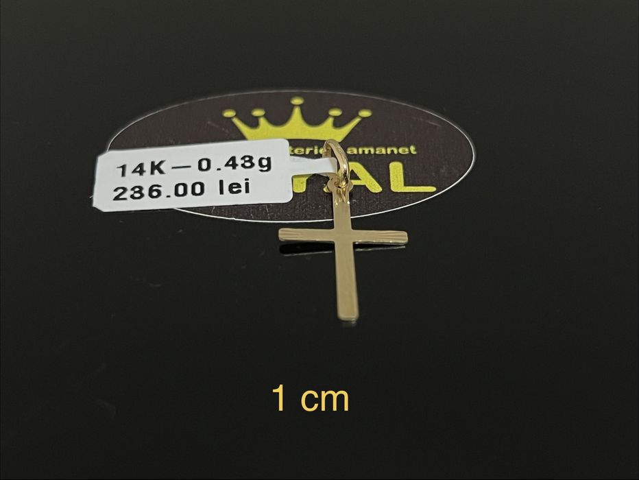 Bijuteria Royal CB : Pandant aur 14k 0,43gr