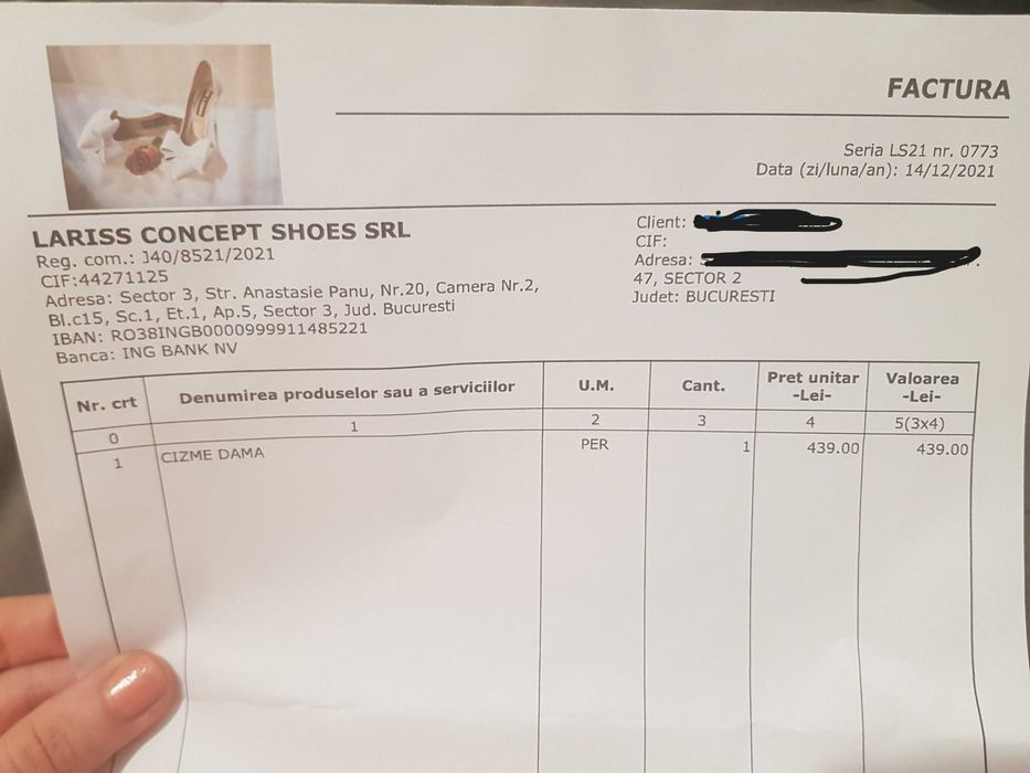 Vand cizme dama piele marimea 38