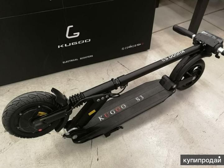 Электросамокат kugoo s3