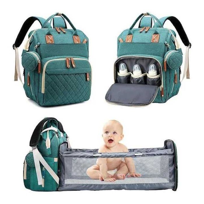 Mommy Bag,mamici si bebelusi,rezistent la apa,saltea de infasat, 42x30x18 cm